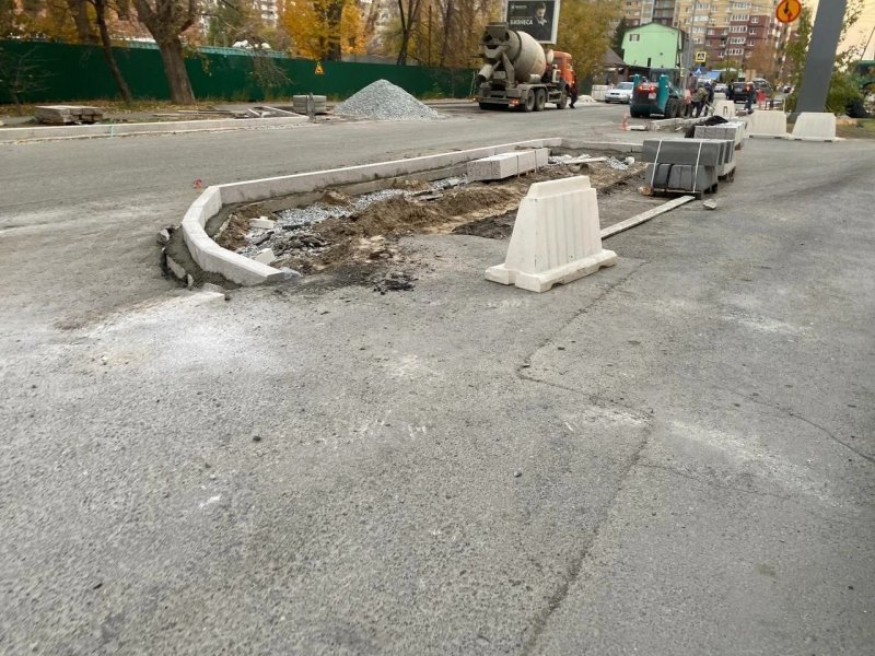 Бетон под бордюры в Уфе